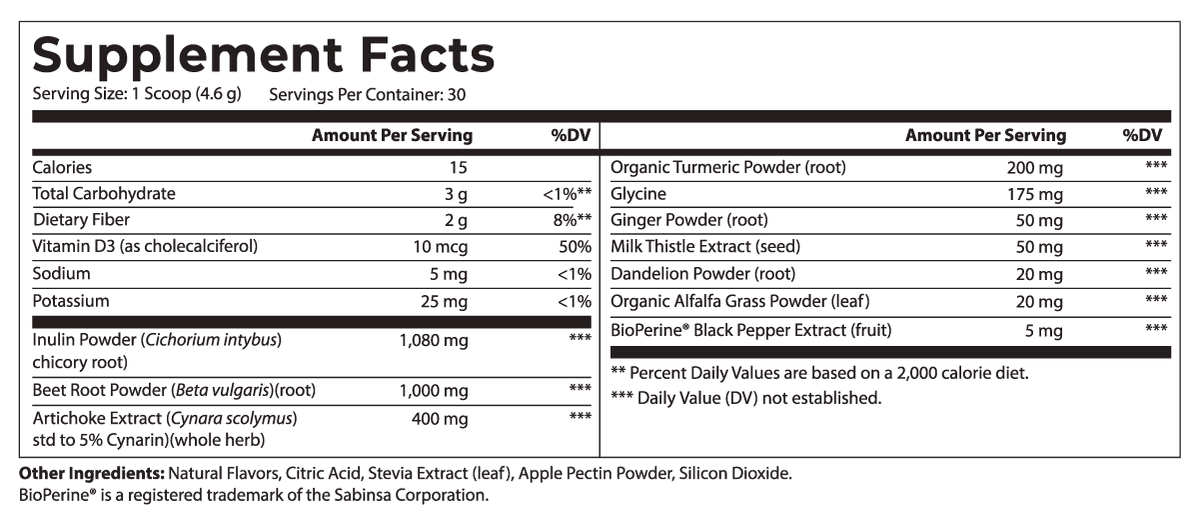 supplement facts