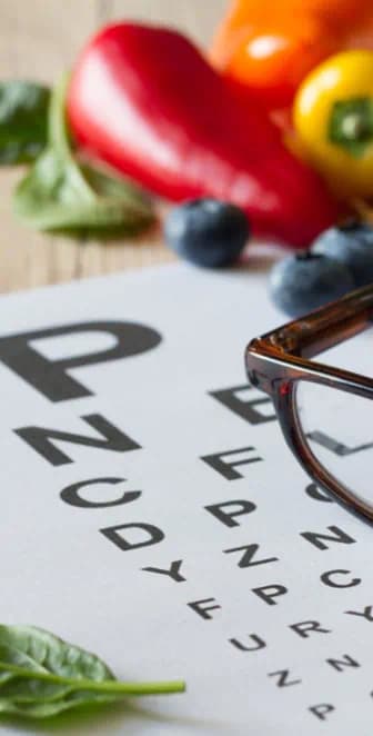 Vision test illustration